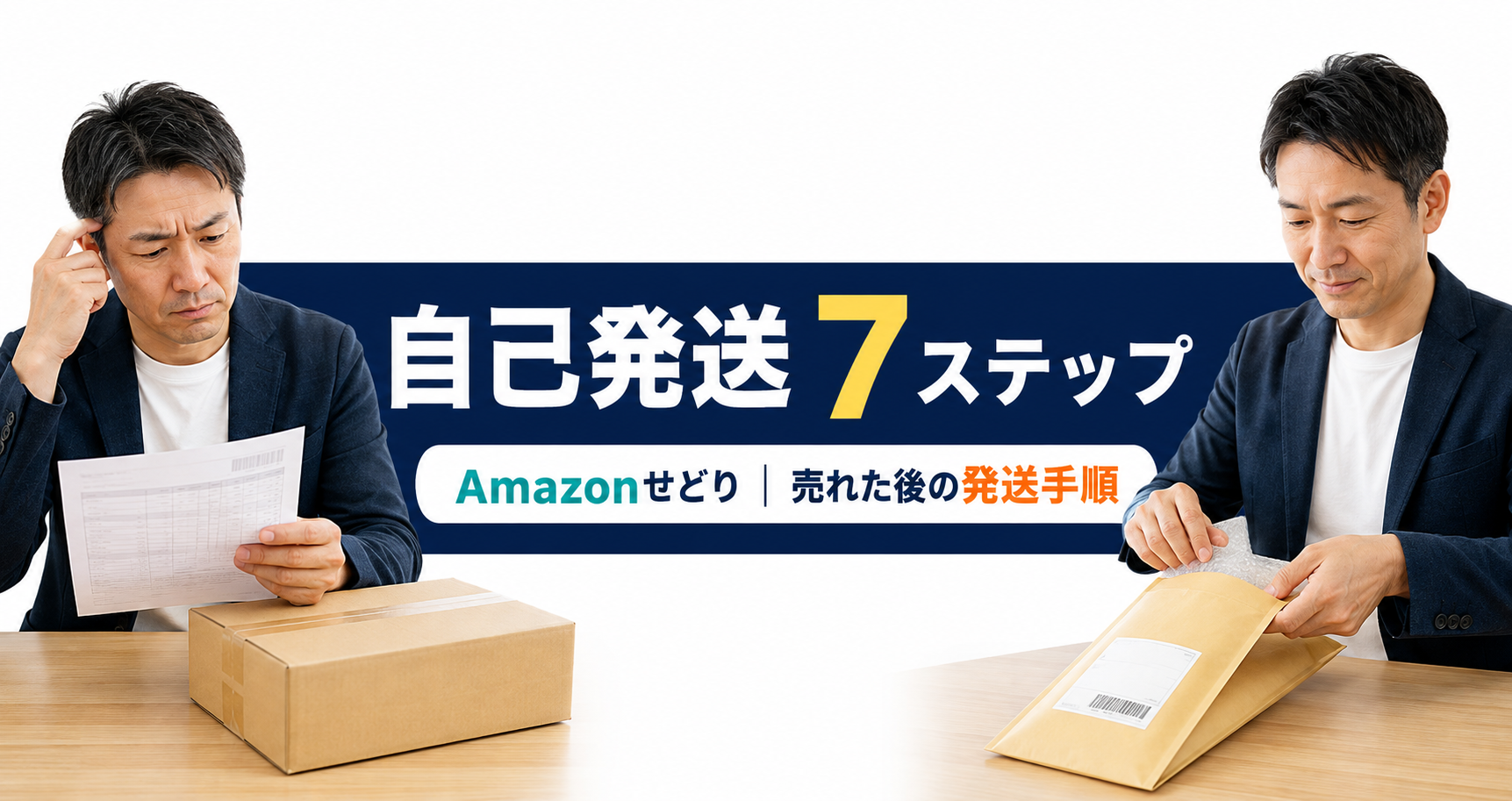 Amazonせどりの自己発送｜売れた商品の発送手順を解説 - 50代から人生