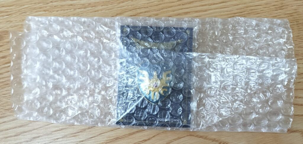 商品梱包中の写真
