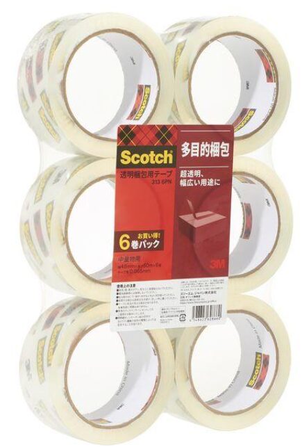 48mm幅OPPテープ 6巻きセット