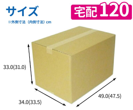 120サイズ段ボール