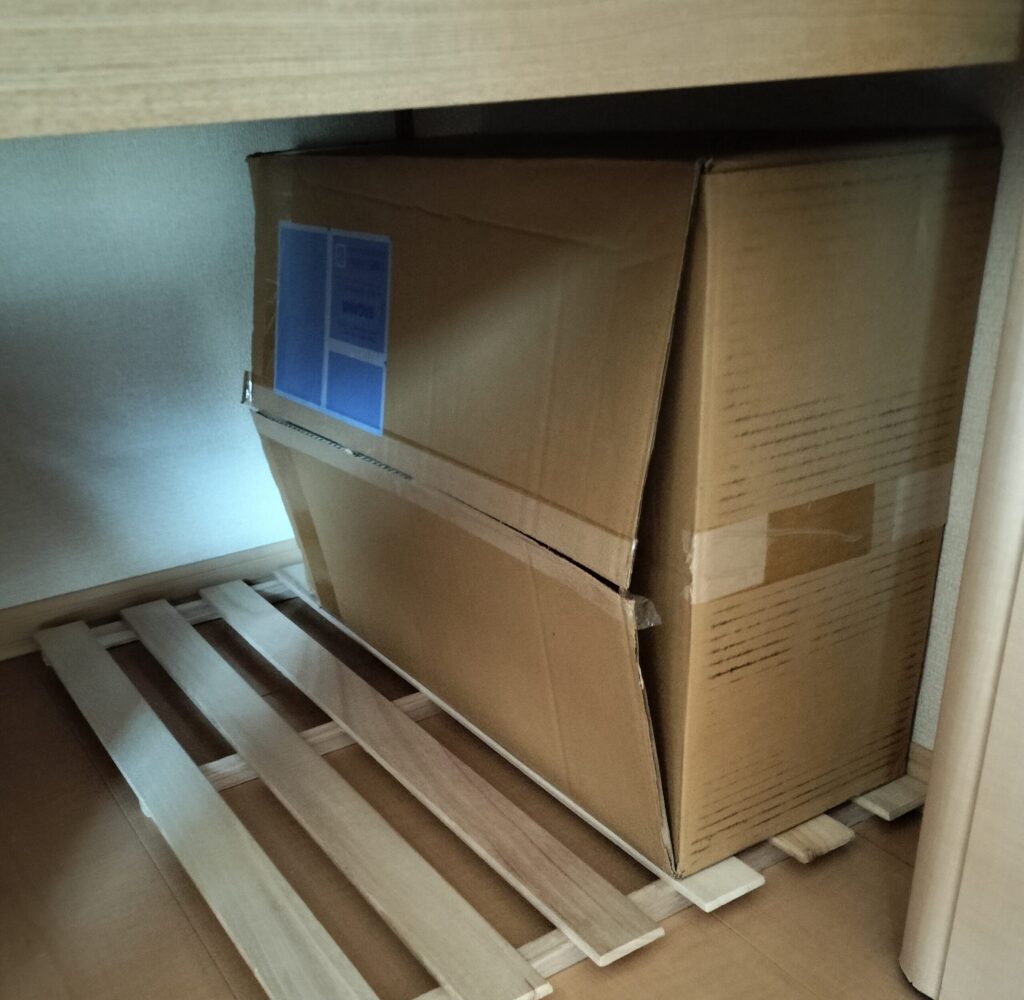 80サイズ段ボール　保管